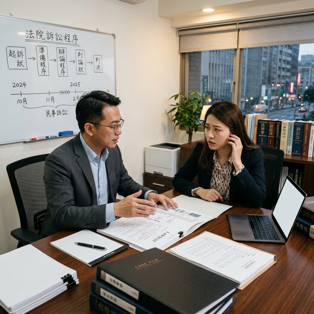 車禍訴訟程序與時間表：一步一步了解法院訴訟流程與所需文件